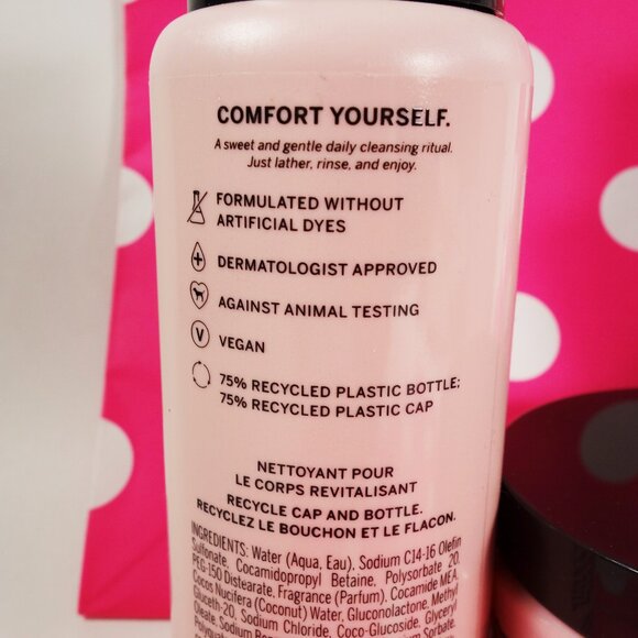 NEW Victoria PINK Coconut Body Wash, Scrub and Lotion Set - Picture 7 of 11